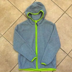 Old Navy Kids Fleece Hooded Jacket - Medium (8)
